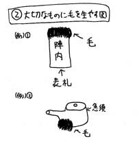 2�@��؂Ȃ��̂ɖт��͂₷�}