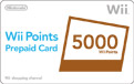 wii points �v���y�C�h�J�[�h5000