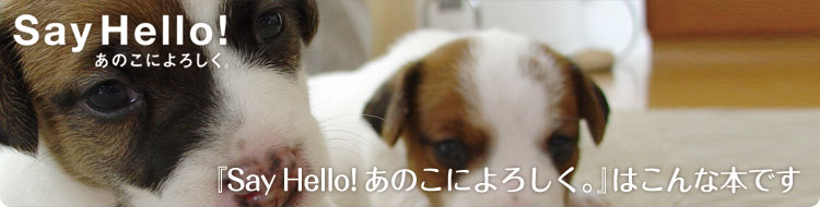 �wSay Hello!�@���̂��ɂ�낵���B�x�͂���Ȗ{�ł��B