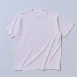 夏サラポケットＴシャツ シェルピンク