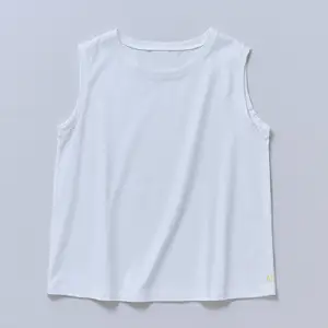 夏サラ ノースリーブ オフホワイト